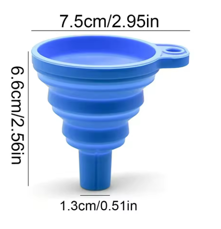 Engine Funnel Car Universal Silicone Liquid Funnel 3