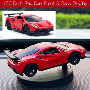 Drift Car Dashboard Toy Model Swing Turning Ornament 8