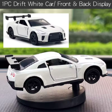 Drift Car Dashboard Toy Model Swing Turning Ornament 11