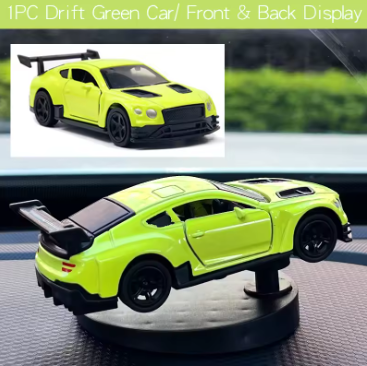 Drift Car Dashboard Toy Model Swing Turning Ornament 10