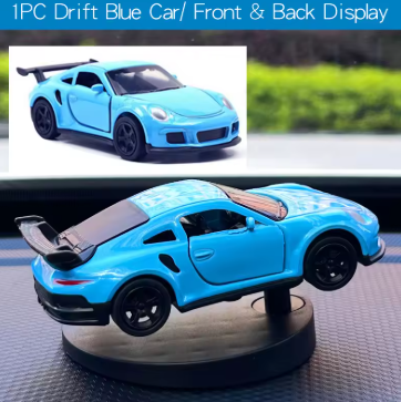 Drift Car Dashboard Toy Model Swing Turning Ornament 13