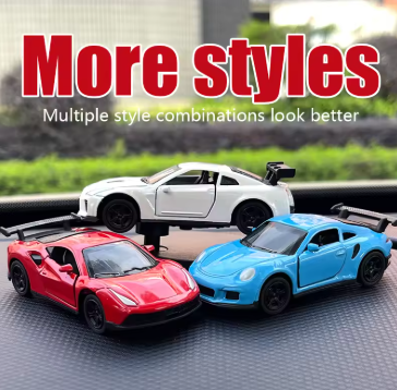 Drift Car Dashboard Toy Model Swing Turning Ornament 5