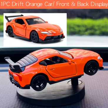 Drift Car Dashboard Toy Model Swing Turning Ornament 12