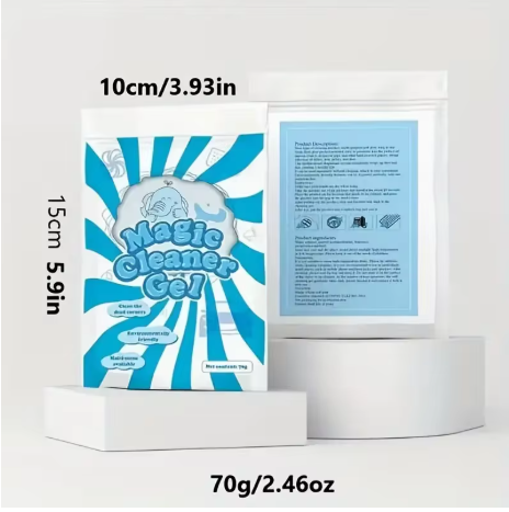 70g Car Cleaning Gel Slime Magic Mud Dust Remover Tool 5