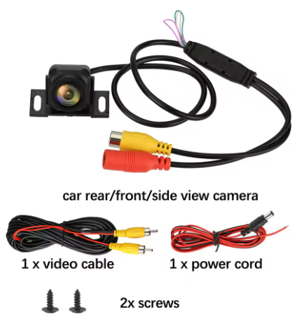 Car Backup Camera 1080P HD 170° Wide Angle Night Vision 5