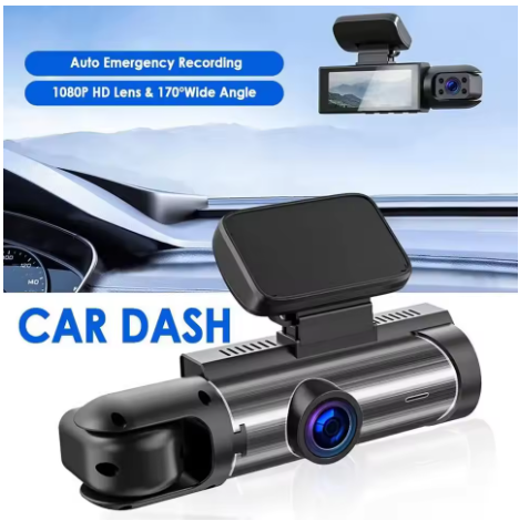1080P WiFi Dual Dash Cam Front Inside IR Night Vision Recorder 2